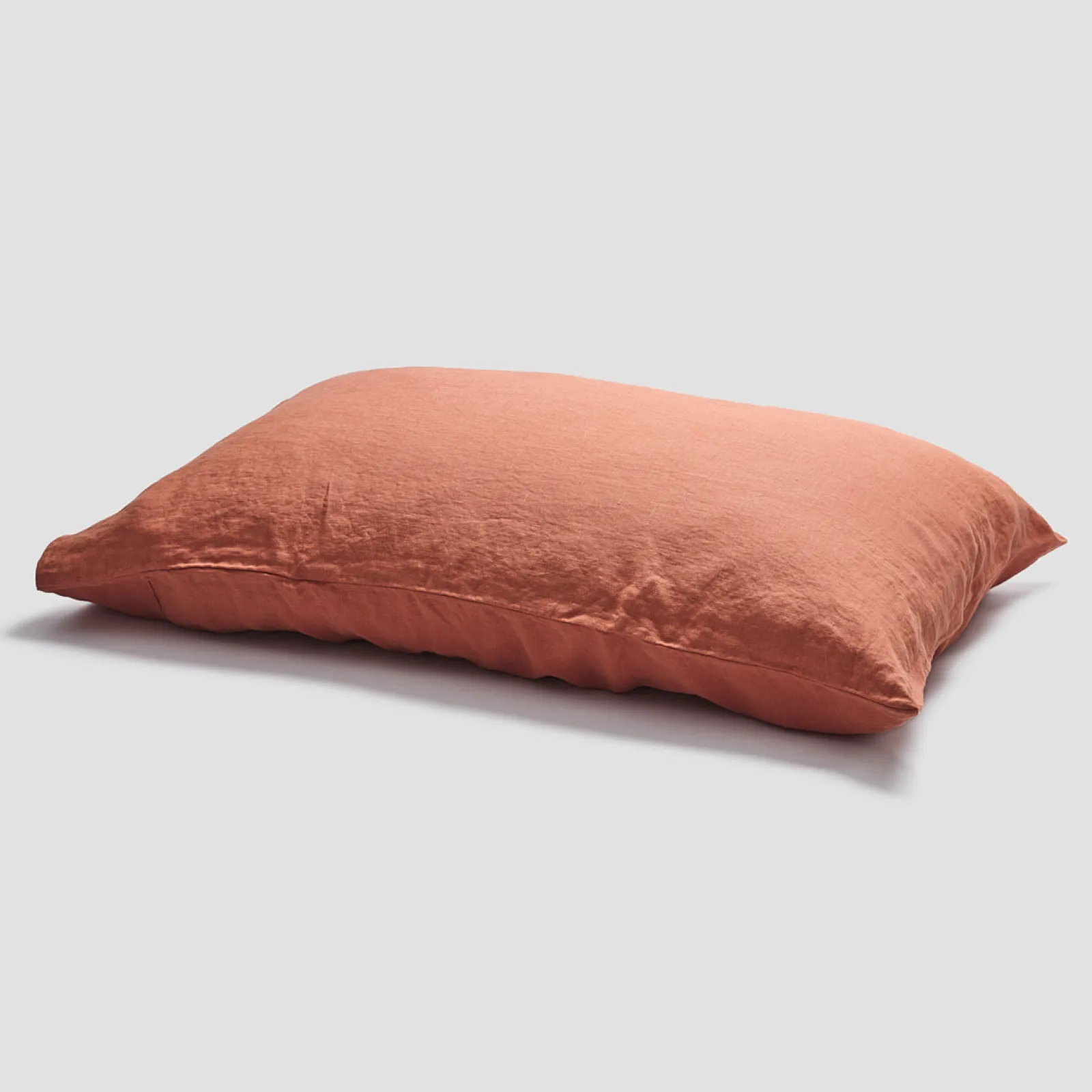 Piglet in Bed 100% Linen Pillowcases (Pair) Burnt Orange Online