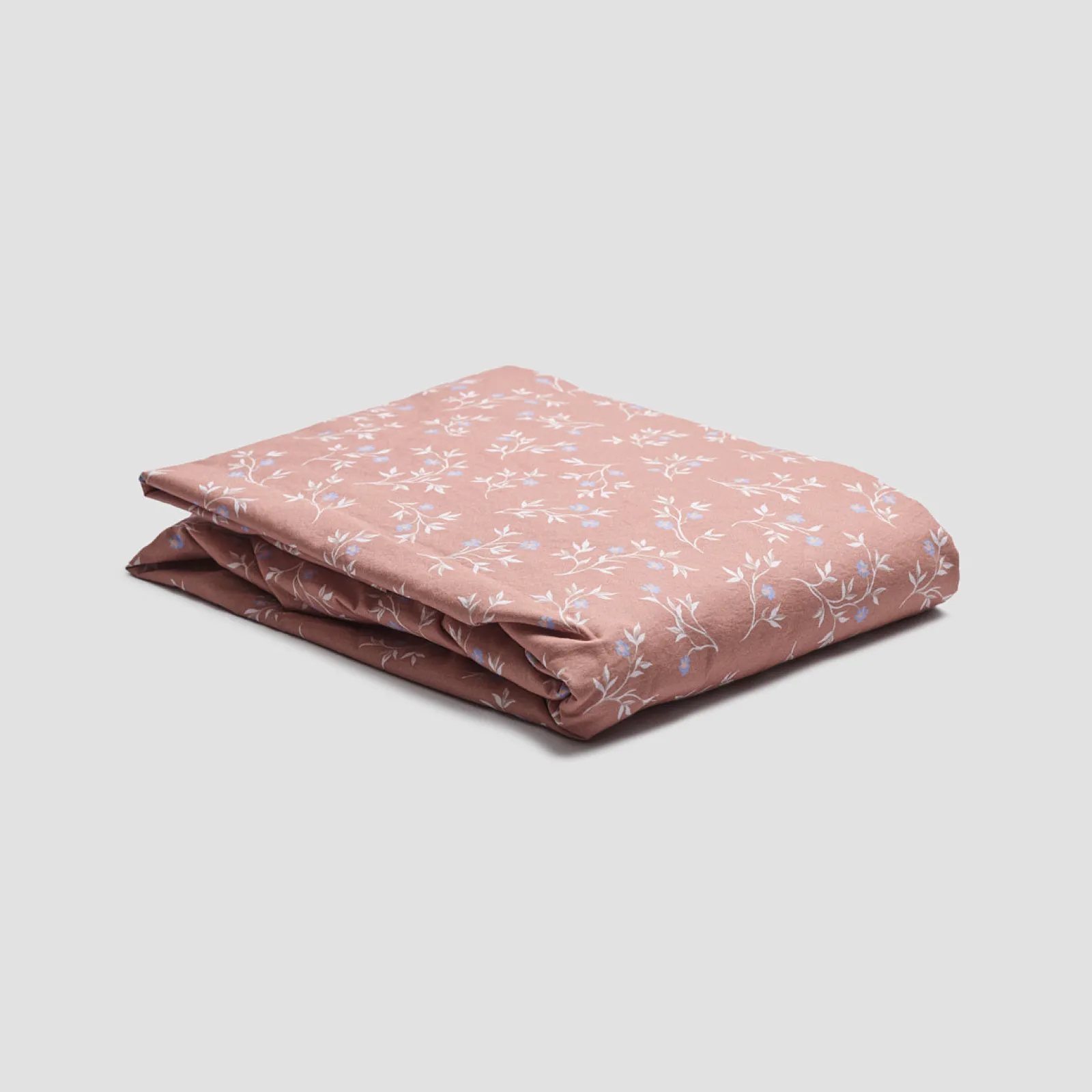 Piglet in Bed Floral Cotton Fitted Sheet - Cal King Chestnut Store