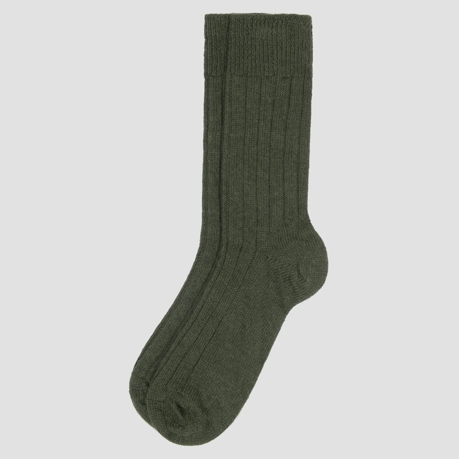 Piglet in Bed Fern Green Alpaca Socks Outlet