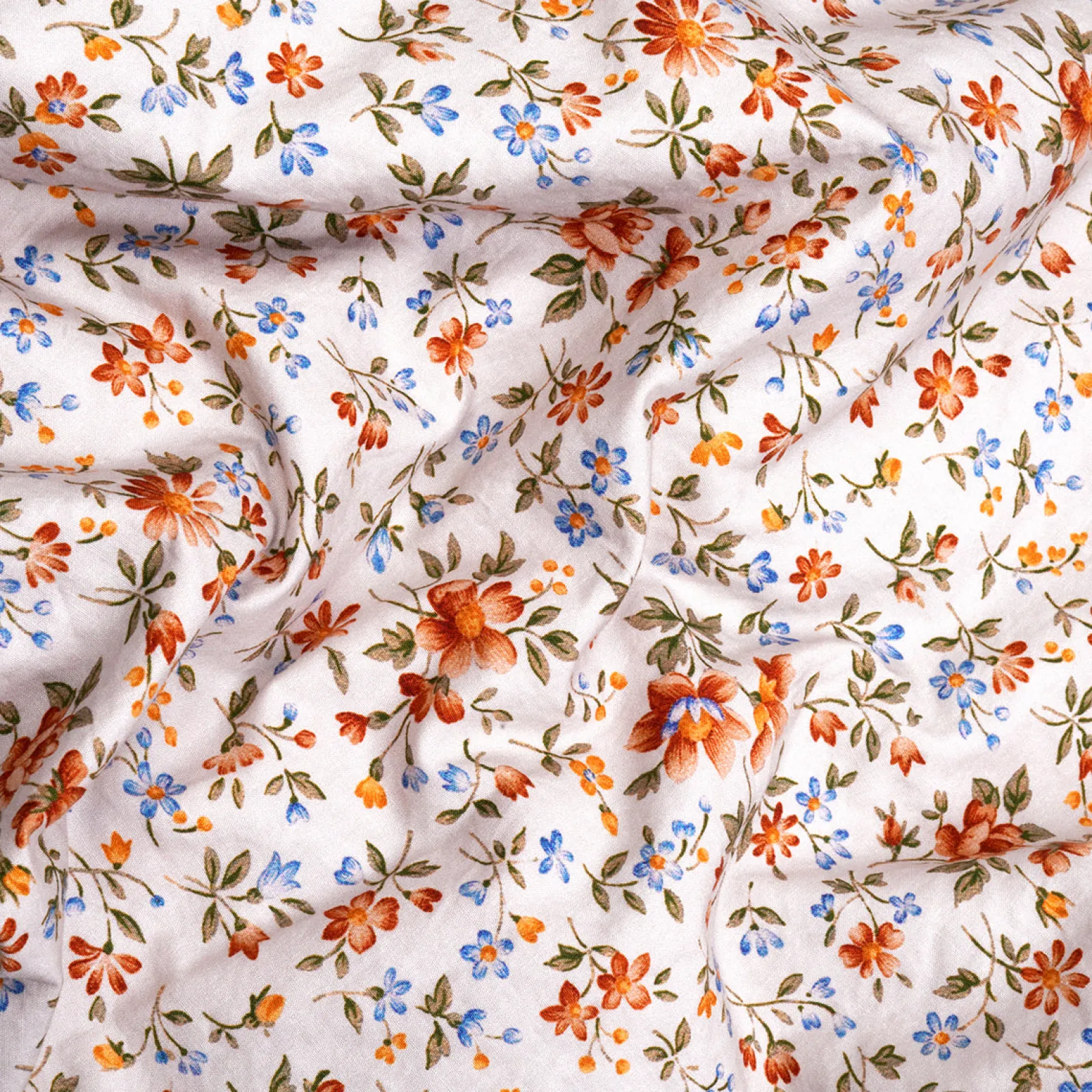 Piglet in Bed Cotton Pillowcases Milk Cottage Floral Clearance