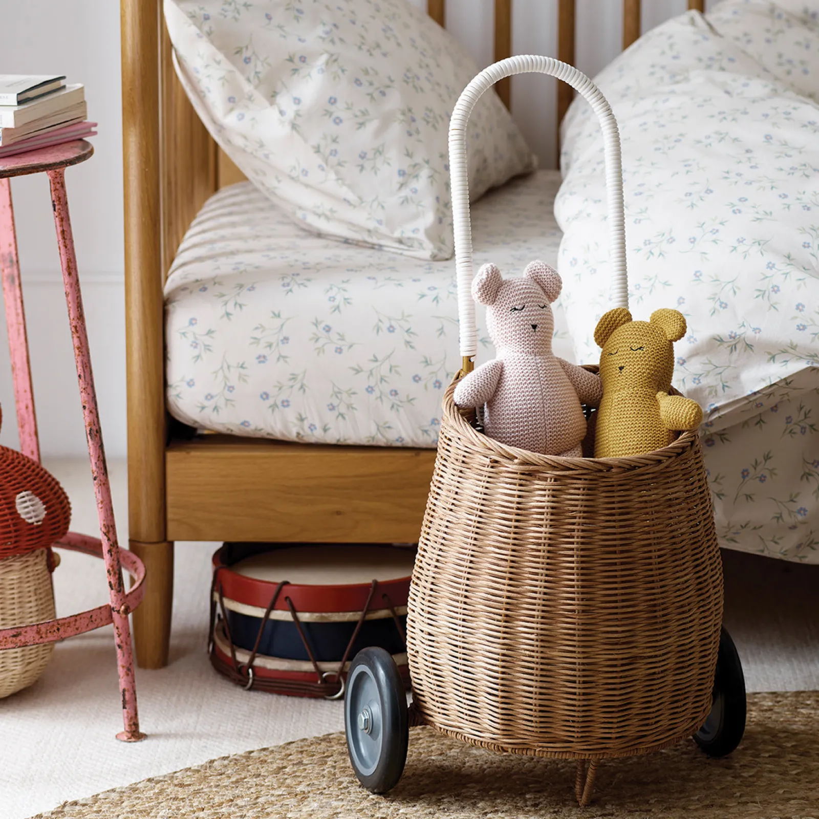 Piglet in Bed Oatmeal Mini Trolley Hot