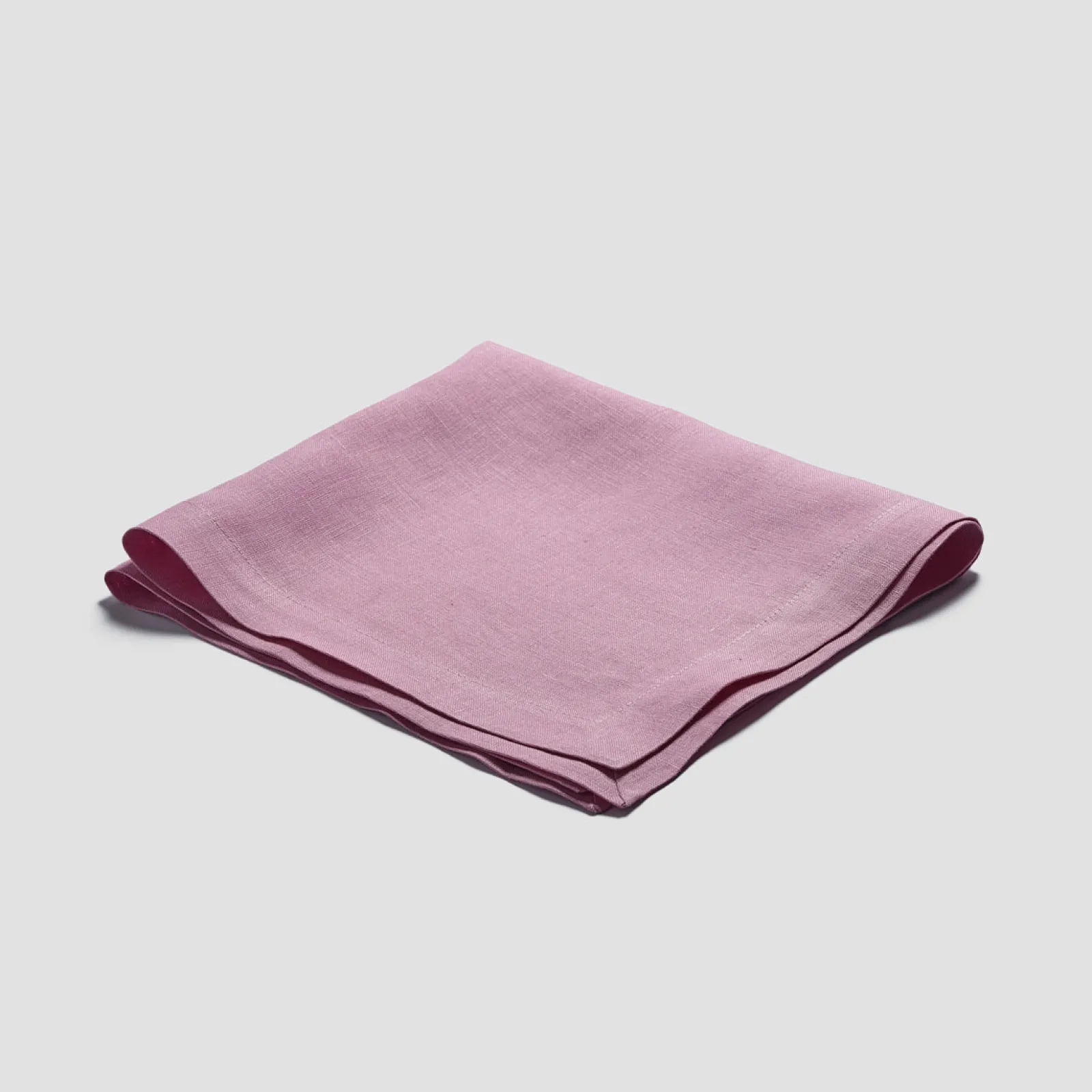 Piglet in Bed 100% Linen Napkins Set of 4 Raspberry Cheap