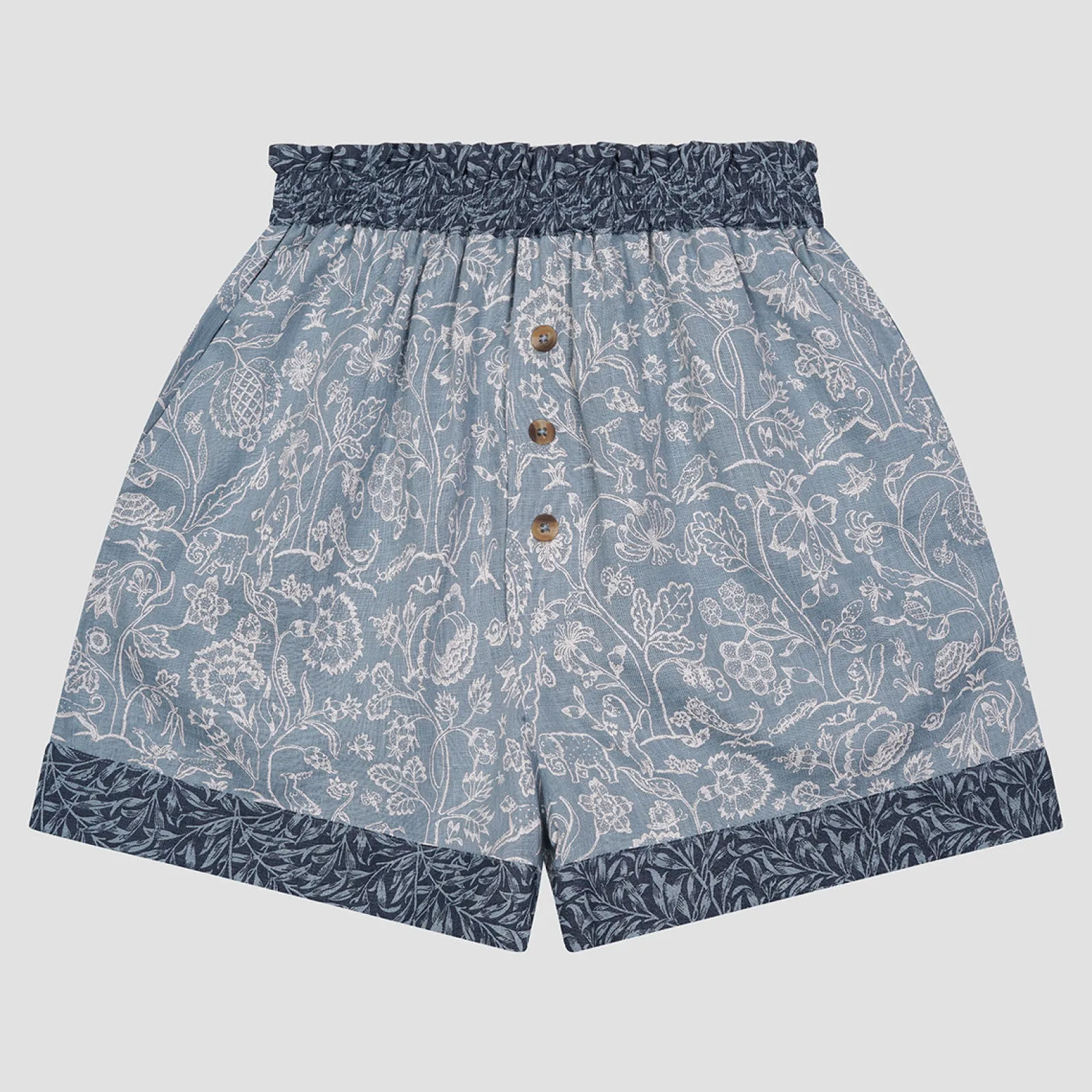 Piglet in Bed River Wandle Middlemore Linen Women’s Pajama Shorts Set Middlemore River Wandle Sale